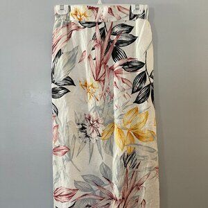 C&C California Linen Maxi Skirt
